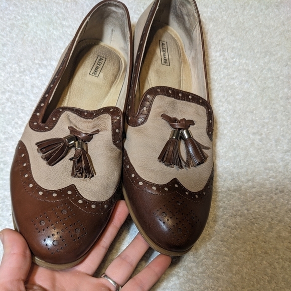 Alex Marie tassel leather/suede loafers - Picture 5 of 7